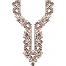 Stylist Neck For Dress 26125