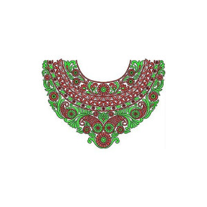 France Embroidery Vestido Style Yoke Design