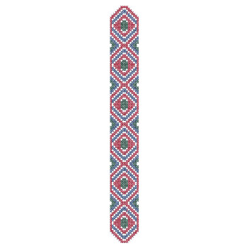 Slavic Diamond Band Embroidery Design