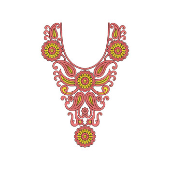 Neck Embroidery Designs Salwar Kameez 267
