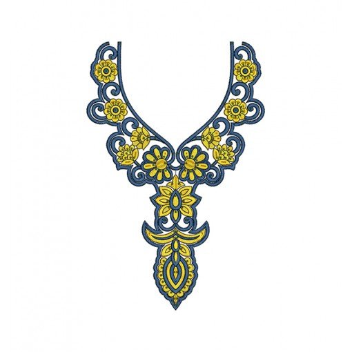 Cloak Clothing Designer Embroidery Design