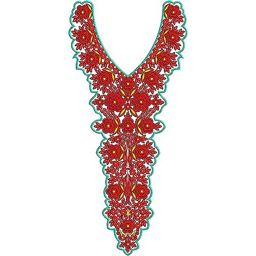 Modern Designer Islamic Lebaas Embroidery Design