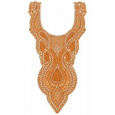 New Neck Embroidery Design 30089