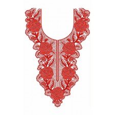 New Neck Embroidery Design 30090