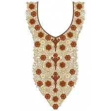 New Neck Embroidery Design 30148