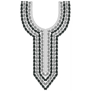 New Neck Embroidery Design 30150
