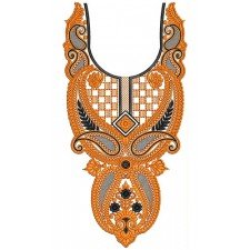 New Neck Embroidery Design 30161