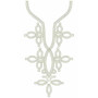Marrakesh Knot Neck Embroidery Design
