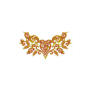 New Neck Embroidery Design 30267