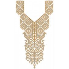 New Neck Embroidery Design 30287