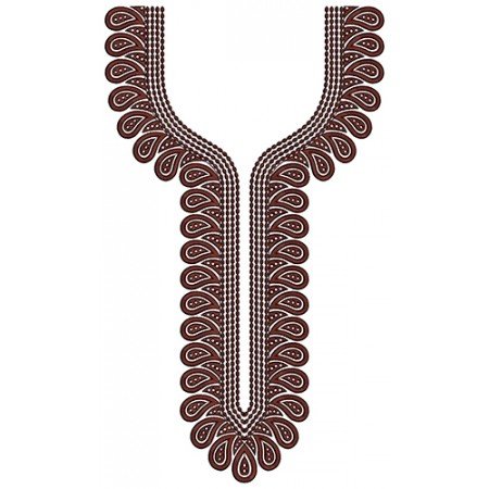 New Neck Embroidery Design 30300
