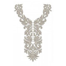 New Neck Embroidery Design DST 25927