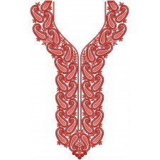 New Neck Embroidery Design 30377