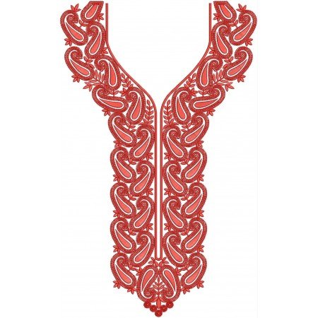 New Neck Embroidery Design 30377