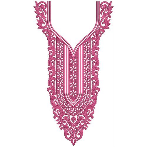 New Neck Embroidery Design 30385