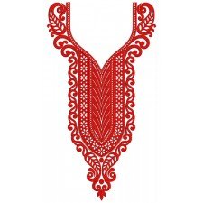 New Neck Embroidery Design 30387
