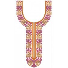 New Neck Embroidery Design 30390