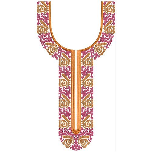 New Neck Embroidery Design 30390