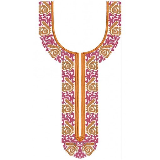 New Neck Embroidery Design 30390