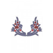 New Neck Embroidery Design 30391