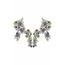 New Neck Embroidery Design 30393