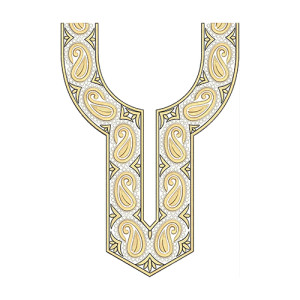 Neck Embroidery Design