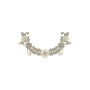 Daisy Chain Crest Neck Embroidery Design