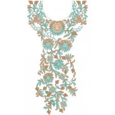New Neck Embroidery Design 30454