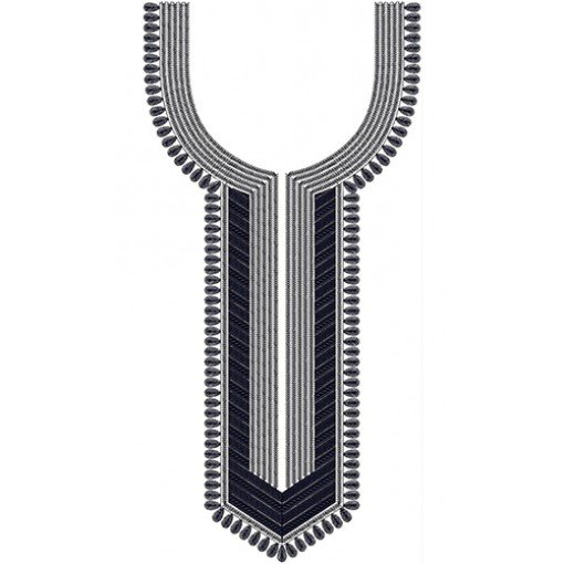 Ethnic Neckline Embroidery