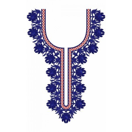 New Neck Embroidery Design 30479