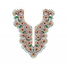 Elegant Motif Embroidery Design