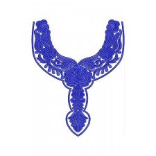 Hi-speed Embroidery Design | Neck Yoke Gala Hi-speed Embroidery Design | Neck Yoke Gala
