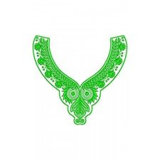 Fashion Jewelry Style Gold Thread Neck Embroidery Design Fashion Jewelry Style Gold Thread Neck Embroidery Design