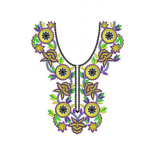 Sleeveless Fashion Kurti Neck Embroidery Design Sleeveless Fashion Kurti Neck Embroidery Design