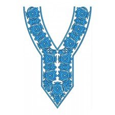 Floral Mesh Tee Front Embroidery Design Floral Mesh Tee Front Embroidery Design