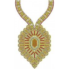 Crimson Designer Dress Embroidery Design Crimson Designer Dress Embroidery Design