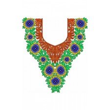 Tana Bana Dress Fashion Neck Embroidery Design Tana Bana Dress Fashion Neck Embroidery Design