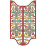 European Fashion Folk Clothing Embroidery Design