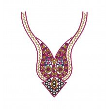 Designer Dress Neck Embroidery Designs