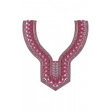Bohemian Fashion Style Neck Yoke Gala Embroidery Design Bohemian Fashion Style Neck Yoke Gala Embroidery Design