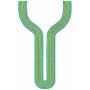 Latest Jalabiya Bold Line Neck Embroidery Design