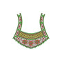 Bride Boho Gypsy Sequins Cording Neck Embroidery Design