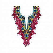 Impressive Fancy Kaftan Jalabiya Abaya Embroidery Design