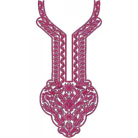 Cute Arabic Dress Embroidery Design