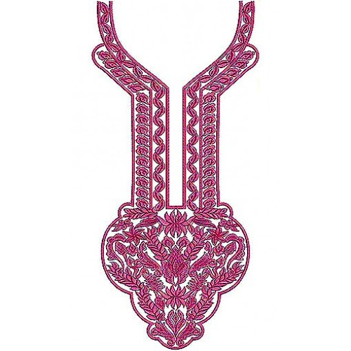 Cute Arabic Dress Embroidery Design