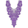 Cotton Fabric Neck Yoke Gala Embroidery Design