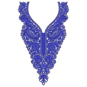 Indo Western Salwar Kameez Embroidery Design