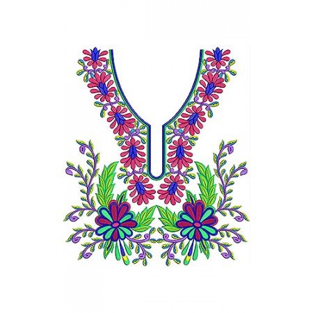 Arabian Clothing Embroidery Design