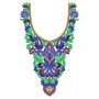 Jalabiya African Caftan Embroidery Neck Design