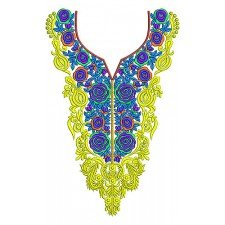 Lovely Look Hijab Caftan Embroidery Neck Design Lovely Look Hijab Caftan Embroidery Neck Design